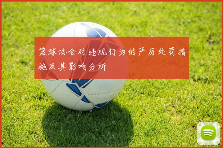 篮球协会对违规行为的严厉处罚措施及其影响分析